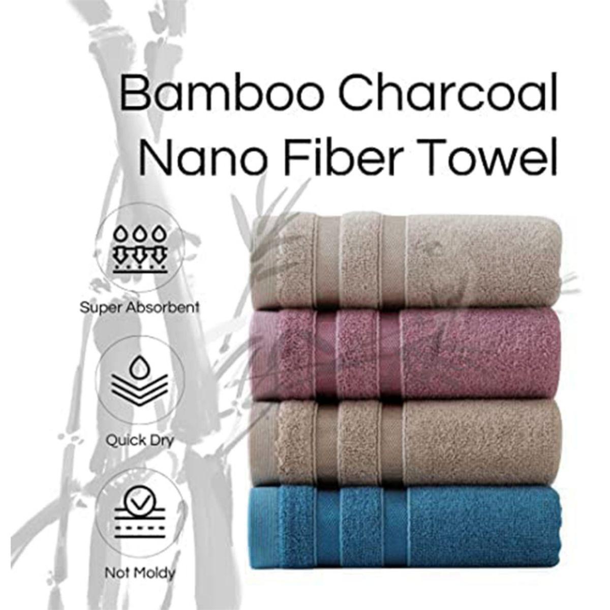 Cloth Face Mask Washable - 1 Pcs Luxury Bamboo Cotton Towel