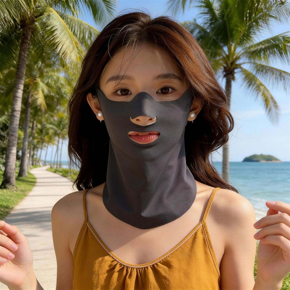 Cycling Nylon Neck Sunscreen M - Sports Mask Breathable 评论和价格