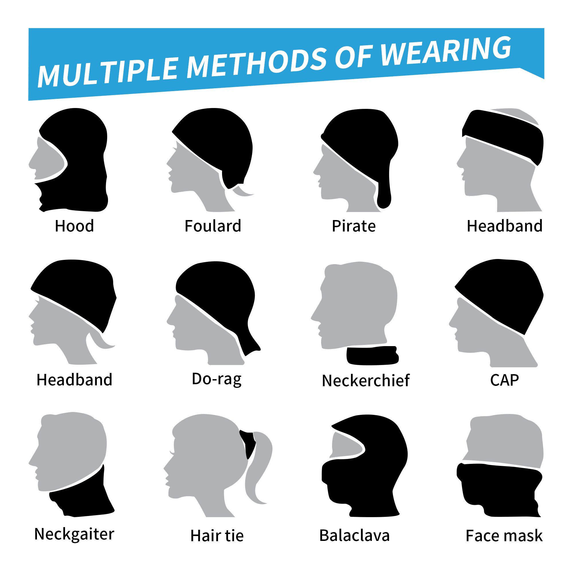Cartoon Monsters Bandana Neck  - Sports Mask Breathable 评论和价格