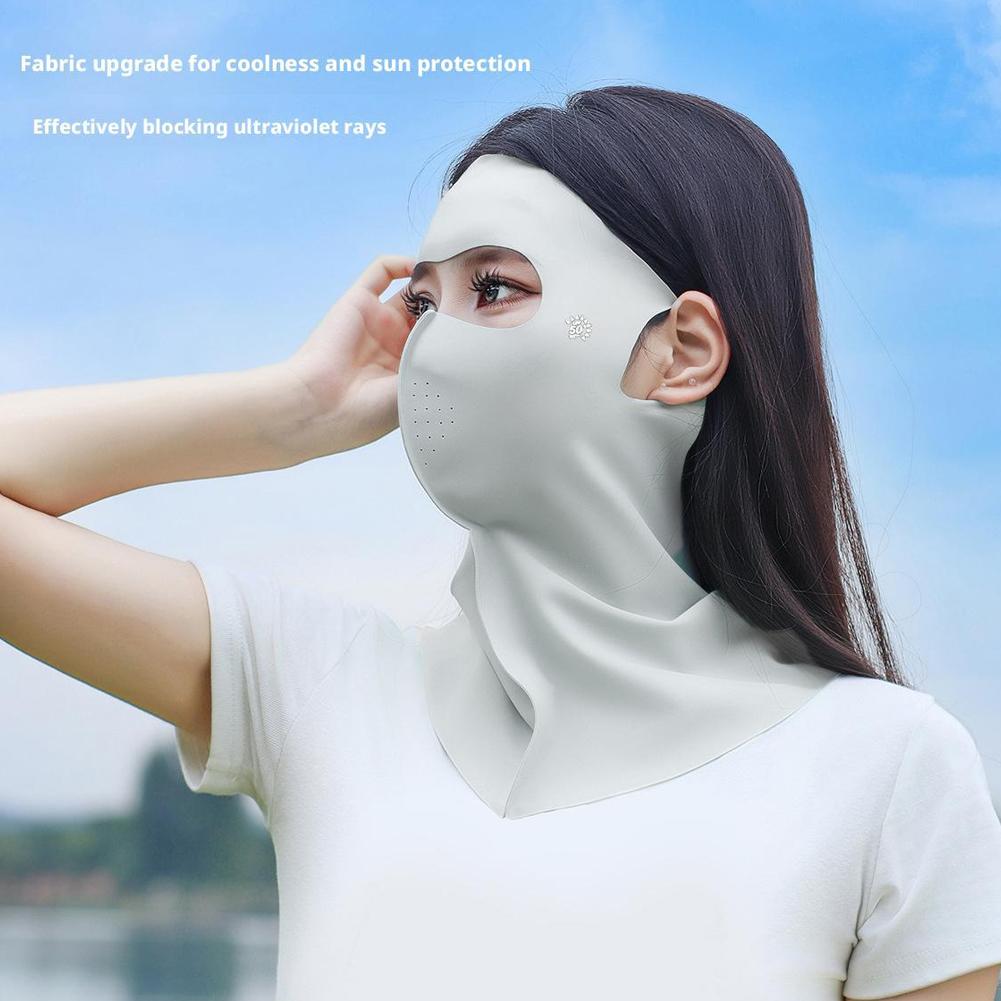 Full Face Neck Gaiter Ice Silk - Sports Mask Breathable 评论和价格