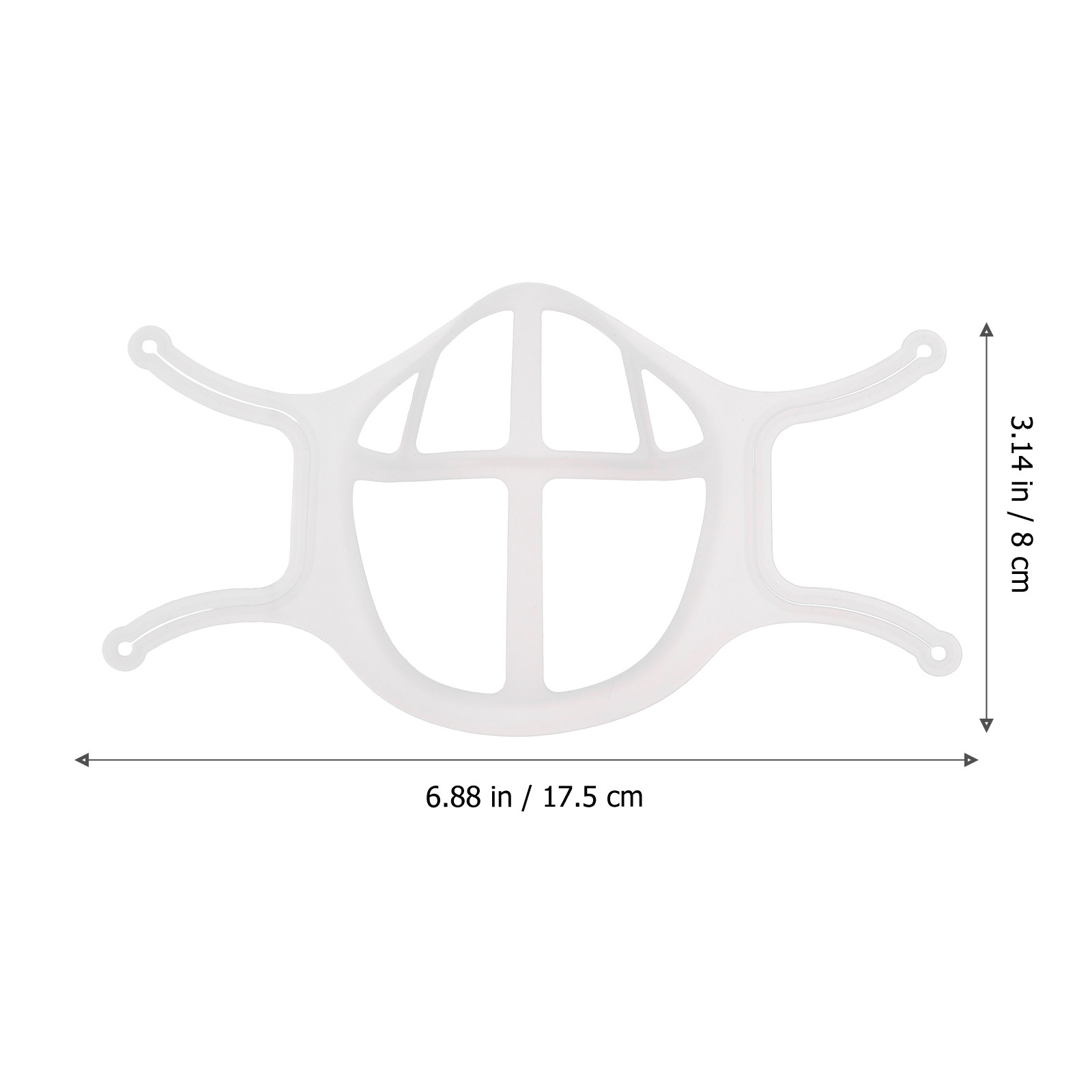 5Pcs Premium Food Grade Silico - Silicone Mask Bracket 评论和价格