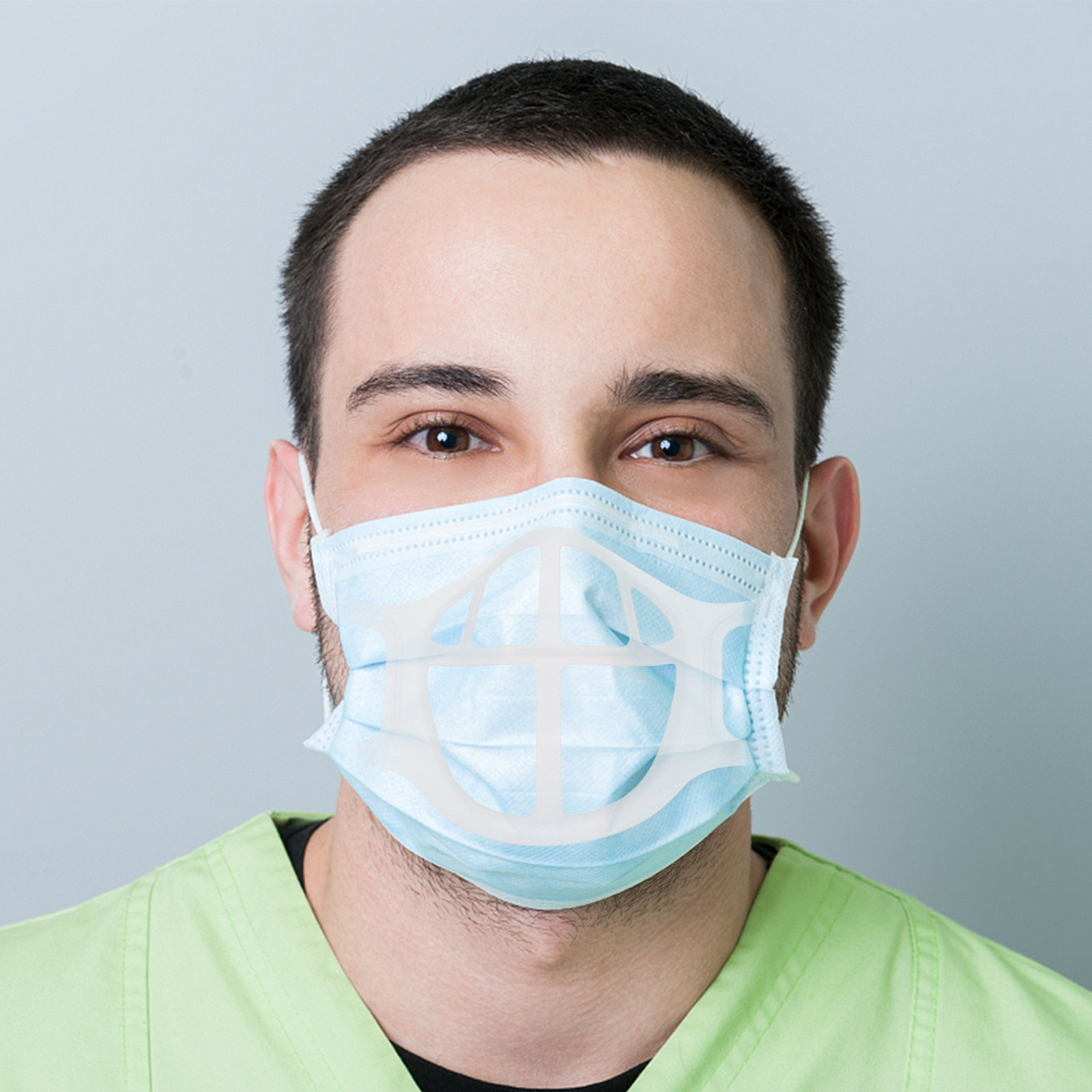 5Pcs Premium Food Grade Silico - Silicone Mask Bracket 评论和价格
