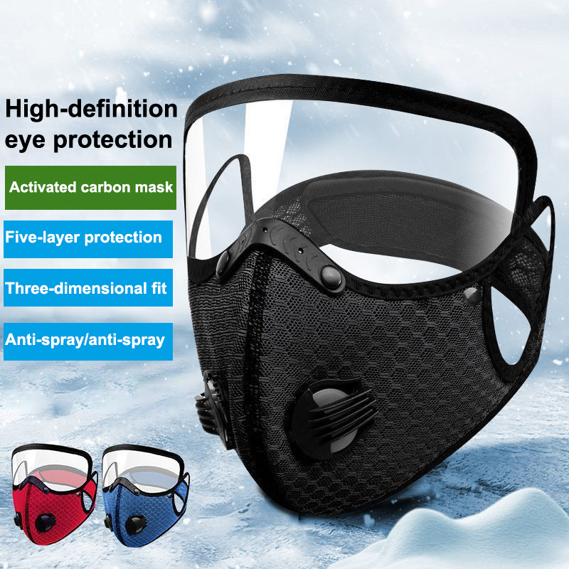 New Cycling Face Mask With Fil - Dust Mask Construction 评论和价格