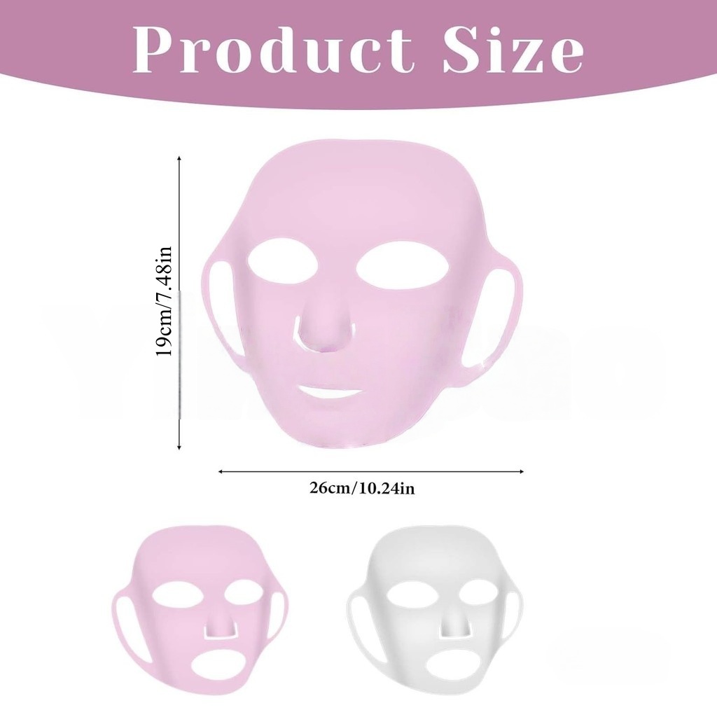 1/2PCS 3D Reusable Wrinkle Smo - Silicone Mask Bracket 评论和价格