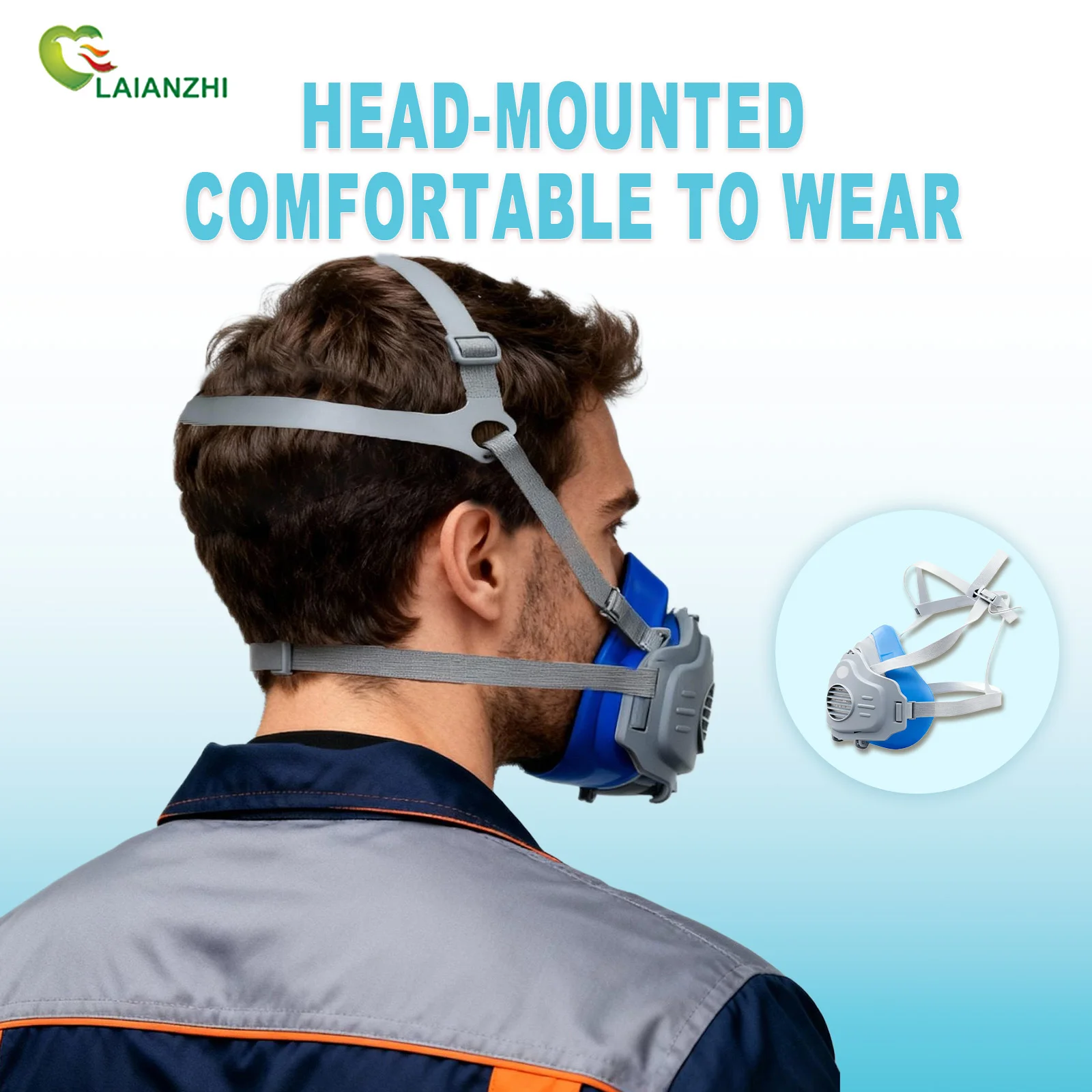 LAIANZHI Dust proof silicone m - Dust Mask Construction 评论和价格