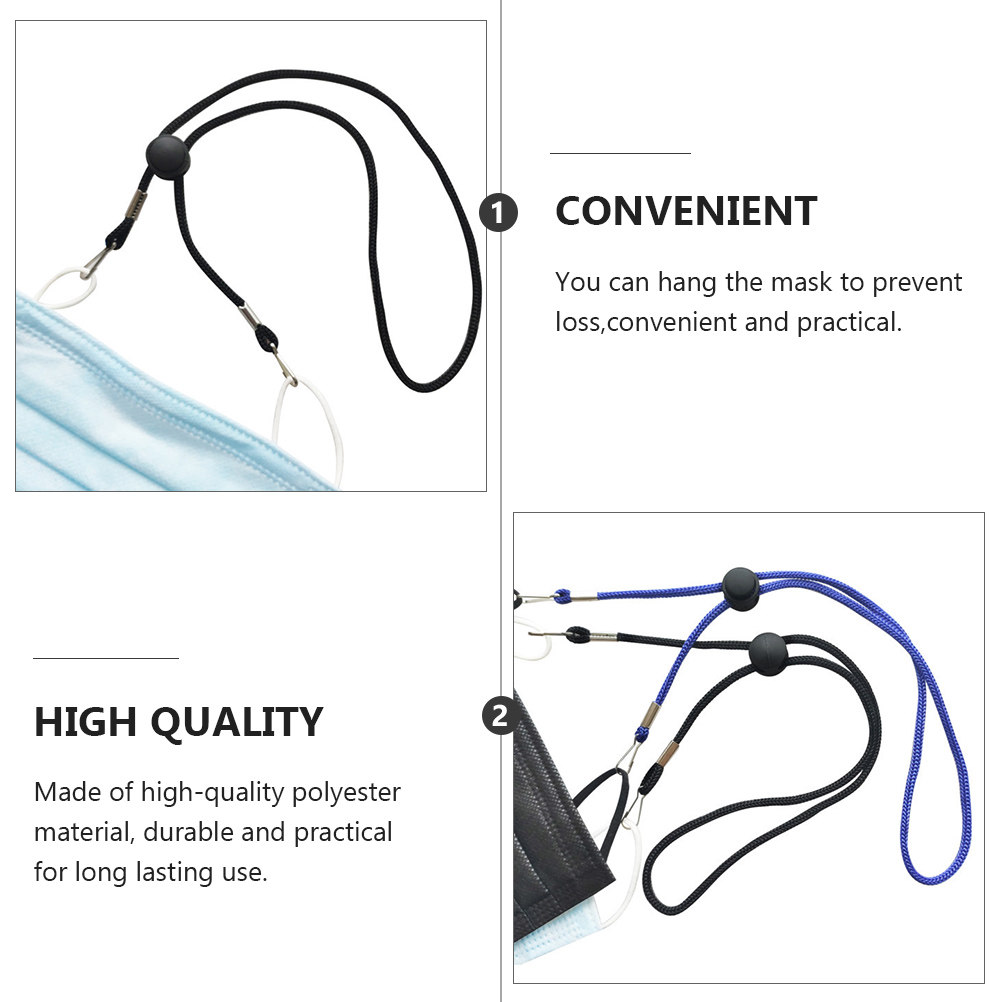10Pcs Anti-Fall Face Mask Lany - Mask Ear Saver Strap 评论和价格